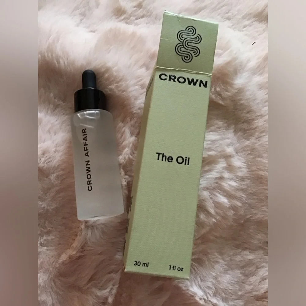 NIB MRSP $42 Crown Affair Hair Oil Treatment Serum Anti-Frizz Help w/Split Ends